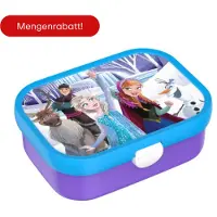 Mepal Campus Bento Brotdose mit Gabel - Frozen Friends - Anna und Elsa - Vesperdose - Einschulung