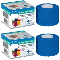 Höga -Haft Color Fixierb.4 cmx4 m blau 2x 2x1 St Binden
