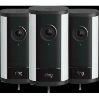Ring Spotlight Kamera Pro 2. Generation Kabelgebunden Schwarz 3er-Pack