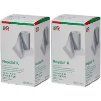 Lohmann & Rauscher Rosidal K Binde 10 cmx5 m 2x 2x1 St Binden