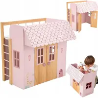 Munecas Arias Naturhaus Bett Mit 3 Kleiderbügeln 50x39x50 Cm