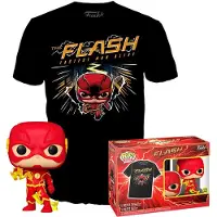 Funko POP! Dc Comics The Flash Kurzarm-t-shirt Mit Figur