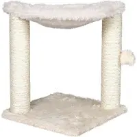 Famanu Katzenbaum platzsparend 50 cm - Creme