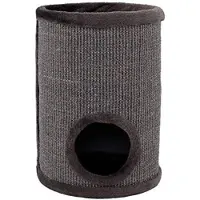 Famanu Kratztonne für Katzen - 50 cm Höhe/Grün