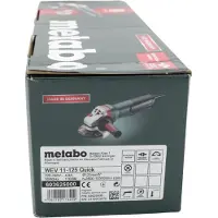 Metabo Winkelschleifer WEV 11-125 Quick Drehzahlregelung + Schnellspannmutter