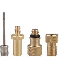 Tlily 4 Pack Fahrrad Ventil Adapter Fahrrad Schlauch Ventil Adapter Sv Av Dv Fahrrad Pumpe Pumpe Nadel Inflator ZubehöR