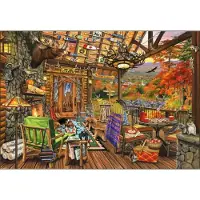 Bluebird Puzzle Puzzle Adirondack Porch - 1000 Teile Puzzle