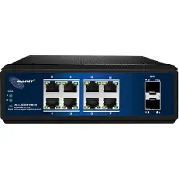 ALLNET Switch unmanaged industrial 8 Port Gigabit / 8x LAN / 2x SFP / Lüfterlos / DIN / IP40 / "ALL-SGI8108v2 (ALL-SGI8