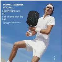 TAUOH Pickleball-Schlägerset - T700 Profi-Schläger in Turnierqualität, Rot
