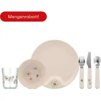 Mepal Kindergeschirr-Set Mio 6-teilig - Sunshine & Rainbow