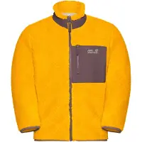 Jack Wolfskin Fleecejacke "ICE CURL JACKET K" für Kinder, kuschelig, wärmend, atmungsaktiv
