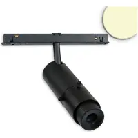 ISOLED Track48 Konturenstrahler SHAPE, 20W, 30°, schwarz, 4000K, CRI90, DALI dimmbar 117431