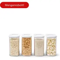 Mepal Set Vorratsdose Modula 4-teilig (4x 1500) - weiß
