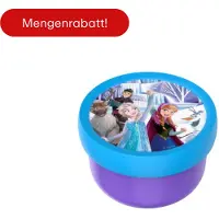 Mepal Campus Fruchtbox mit Gabel 300 ml - Frozen Friends - Anna und Elsa