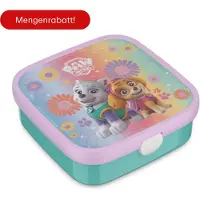 Mepal Brotdose groß mit Bento-Einsatz und Gabel Campus - PAW Patrol Girls - Vesperdose - Einschulung