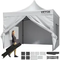 Famanu Pop-up Pavillon mit Abnehmbaren Seitenwänden - Tragbar und Wasserdicht für Veranstaltungen
