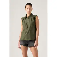 Levi's Londyn Short Sleeve Popover Top Größe: M | Business hemden Outlet | Damen