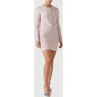 Guess Marciano GUESS Eco Dorothy Skirt Swtr Pink And White Combo Größe: S | Miniröcke Outlet | Damen | Rosa