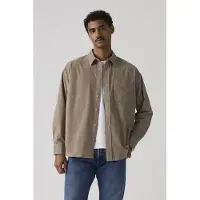 Levi's Loose Button Up Fungi Größe: M | Casual hemden Outlet | Herren