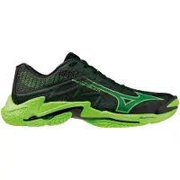 Mizuno Wave Lightning Elite - schwarz/glühender Apfel/Mandarine orange, Größe:6.5