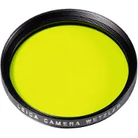 Leica Filter Yellow E49 Schwarz