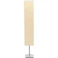 Helloshop26 - Elegante skandinavische Stehleuchte für das Wohnzimmer 22 x 22 x 135 cm gemütliche Atmosphäre beigefarbener Stahl