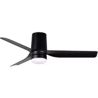 Faro DC Deckenventilator Mini Punt Tub Schwarz mit LED 90