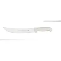 Mundial , Fleischmesser (6317-10), 25.4CM, breite, gebogene Klinge, Weiß, Edelstahl