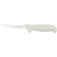 Mundial , Steakmesser, (5516-5), 12.7CM, schmale gebogene Klinge, Weiß, Edelstahl