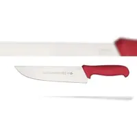 Mundial , Professionelles Küchenmesser, (5530-9), 22.9CM, Breite gerade Klinge, Rot, Edelstahl