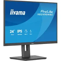 Iiyama ProLite XB2495WSC-B1, 61,2 cm (24.1"), 1920 x 1200 Pixel, WUXGA, LED, 4 ms, Schwarz