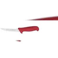 Mundial , Steakmesser, (5516-5), 12.7CM, schmale gebogene Klinge, Rot, Edelstahl