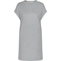 Triumph Nachthemd "Nightdresses NDK SSL 08", Damen, Gr. 42, N-Gr, Kurzarm, Jersey, grau (medium grau melange), Jersey, Obermaterial: 100% Baumwolle, Kleider Nachthemd, weich und atmungsaktiv