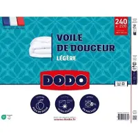 Dodo Voile de Douceur Sommerdecke Ultra Light 100 g/m², 220 x 240 cm, weiß