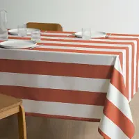 La redoute interieurs Tischdecke Hendaye, Beschichtete Baumwolle Mit Streifenmuster