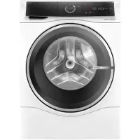 Bosch Serie 8 WNC254A0ES, Frontlader, Freistehend, Weiß, Links, Schwarz, Edelstahl, Berührung