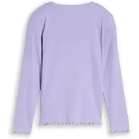 Tom Tailor T-Shirt , Mädchen, Gr. 104/110, lila (sweet lila), Single Jersey, Obermaterial: 93% Baumwolle, 7% Elasthan, regular fit, Shirts T-Shirt