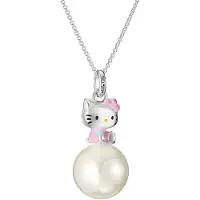 Thomas Sabo KE2391-M06-7-L50V Damen-Collier Hello Kitty Imitationsperle