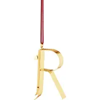 Georg Jensen Weihnachtsbuchstaben Anhänger R Karat