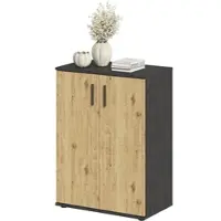 FMD Kommode "Albi", braun (matera, artisan eiche), B:60cm H:83cm T:35cm, Holzwerkstoff, Sideboards, Kommode