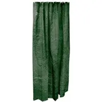 Euroshowers Duschvorhang Wasserstruktur 180 x 200 cm mit 12 Ringen