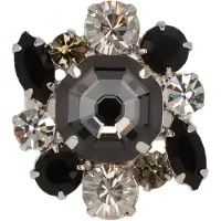 Otazu Lalique Ring Grey Black, Grey Größe: OS | Ringe Outlet | Damen | Grau