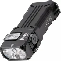 Wuben X2Pro+ Black, aufladbare, taktische EDC-Taschenlampe, 1500 Lumen
