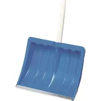 Albert Turk GmbH & Co. KG Kunststoff Schneeräumer Schneeschieber 50cm blau Holzstiel