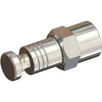 Croozer Kupplung Click & Crooz, Fahrradanhängerkupplung, Stahl