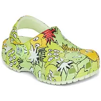 Crocs Clog Toddler Clsc Glow Monster Camo Clog Glow Light-Schuhgröße 23 - 24