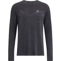 ENERGETICS He.-Langarmshirt Tayeb M MELANGE/BLACK M