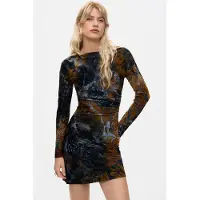 Desigual Blue Polyester Womens Dress