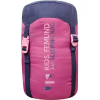 TROLLKIDS - Kid's Femund 3in1 - Kinderschlafsack Gr 150-190x65x40 cm - Body Length: 100-160 cm lila