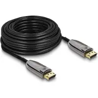 DeLOCK Aktives Optisches Kabel DisplayPort 2.1 8K 60 Hz 40 Gbps 15 m